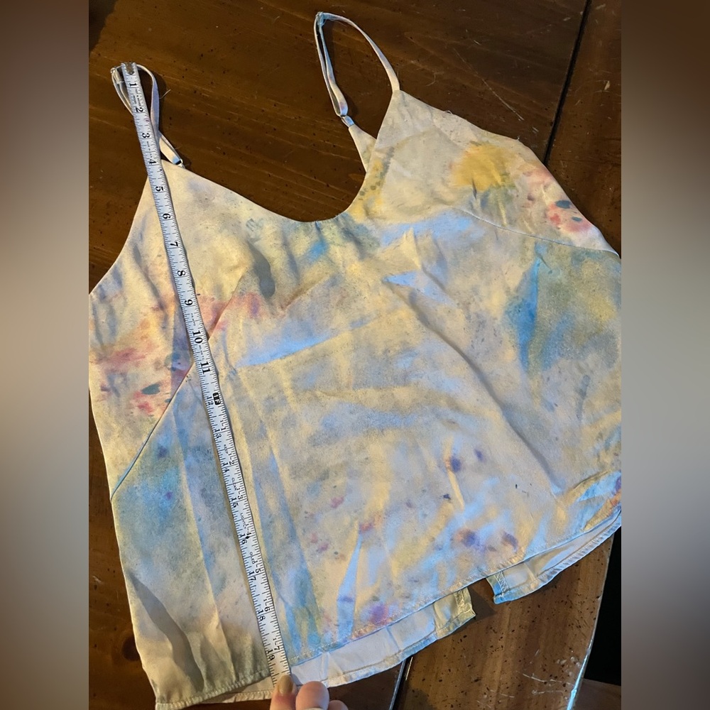 Free People Multicolor Tie-Dye Paint Splatter Camisole - Picture 8 of 9